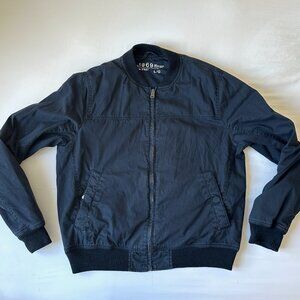 GAP Men’s Classic Bomber Jacket – Size Large – Navy – Like New, Mint !